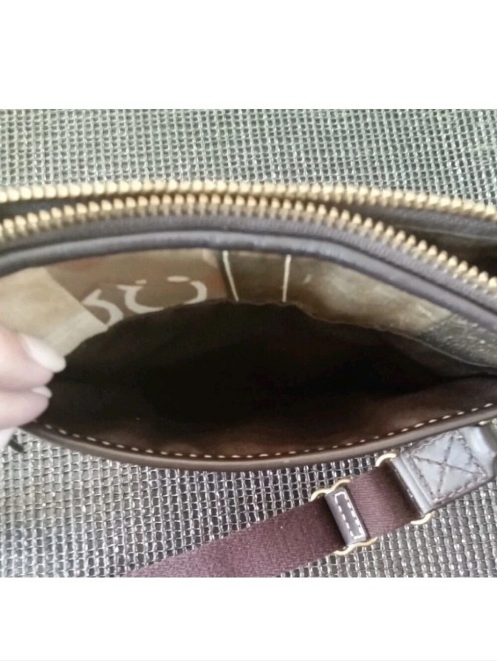 Coach Patchwork Crossbody Messenger Bag - Picture 7 of 10